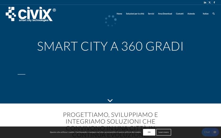 Screenshot ta' civix.it