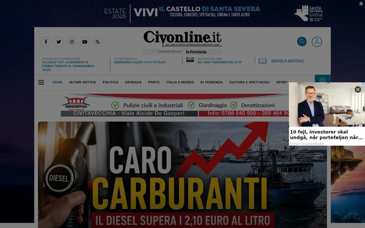Screenshot of civonline.it