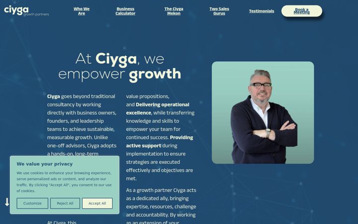 Screenshot of ciyga.com