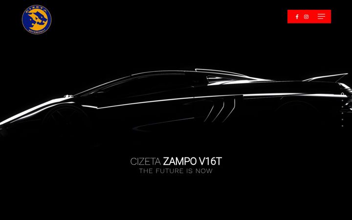 Screenshot ta' cizeta-automobili.it