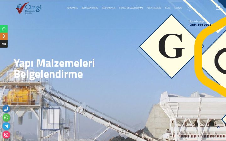 Ekrānuzņēmums no cizgisertifika.com.tr