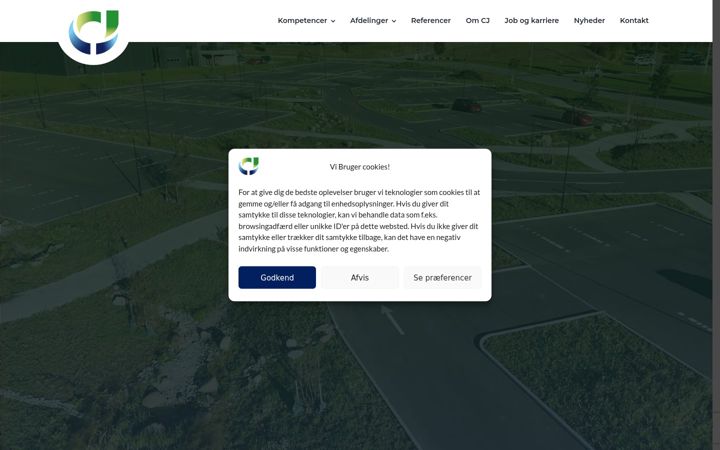 Screenshot of cj-as.dk