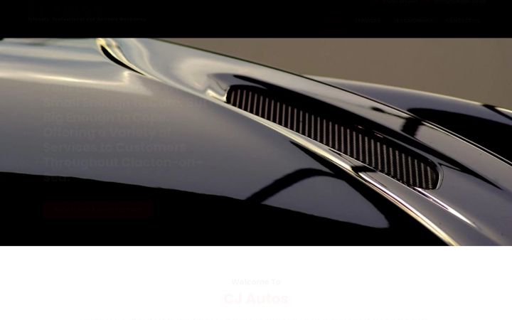 Screenshot of cjautos.co.uk