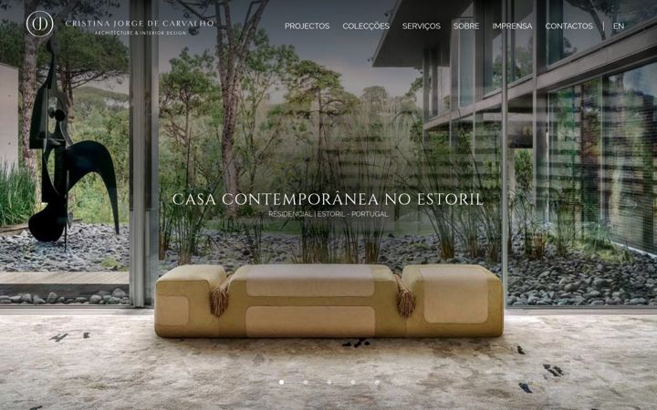 Screenshot of cjc-interiordesign.com