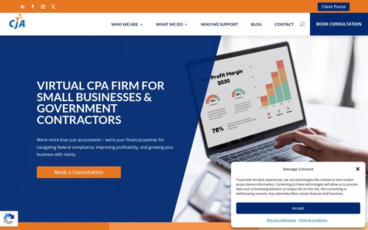 Screenshot of cjeffersoncpa.com