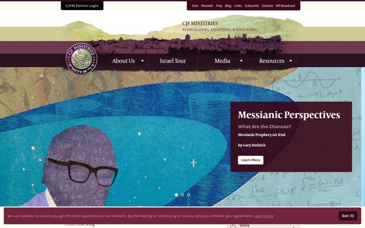 Screenshot van cjfm.org