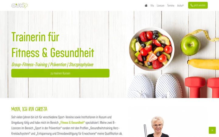 Screenshot of cjh-training.com