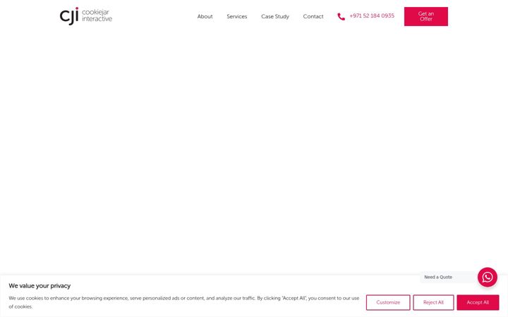 Screenshot of cjidigital.com