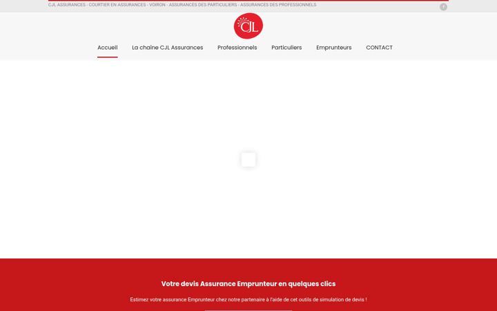 Captura de pantalla de cjl-assurances.fr