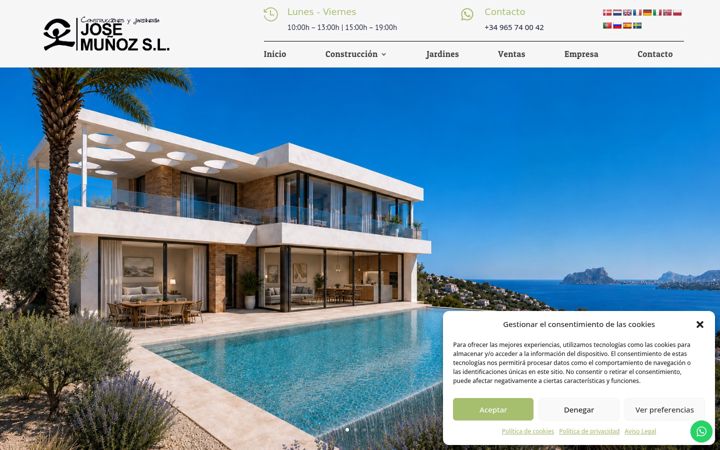 Screenshot of cjmunoz.com