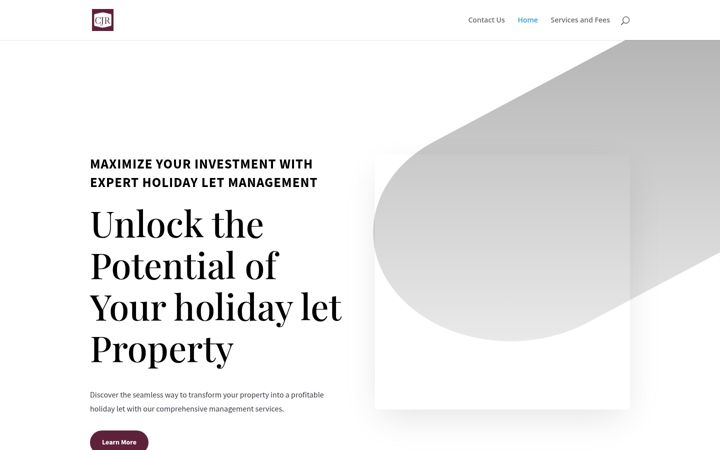 Screenshot of cjresidential.co.uk