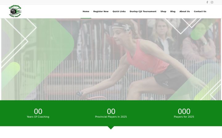 Képernyőkép: cjsquash.co.za