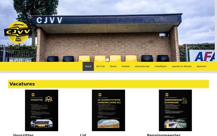 Screenshot of cjvv.nl