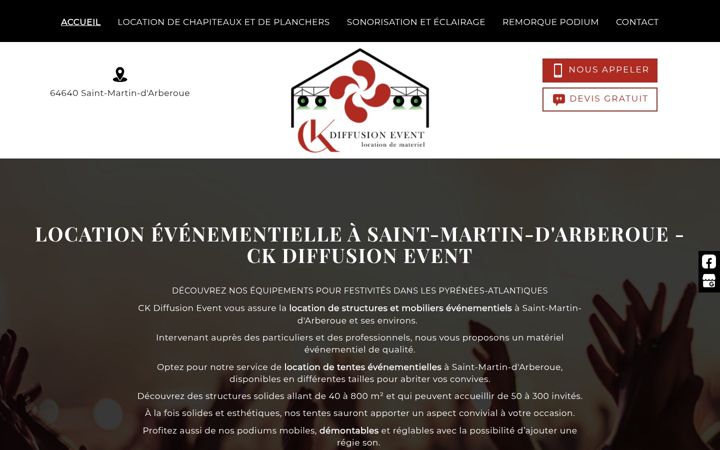 Screenshot of ck-diffusion.fr