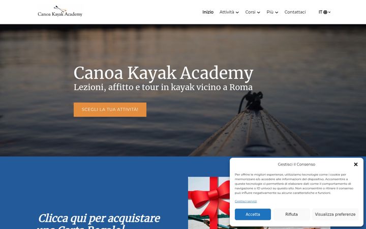 Screenshot ta' ckacademy.it
