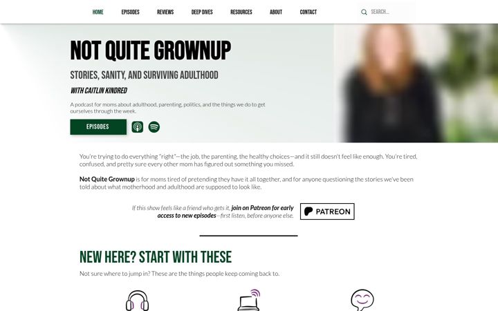 Screenshot of ckandgkpodcast.com