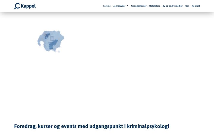 Screenshot of ckappel.dk