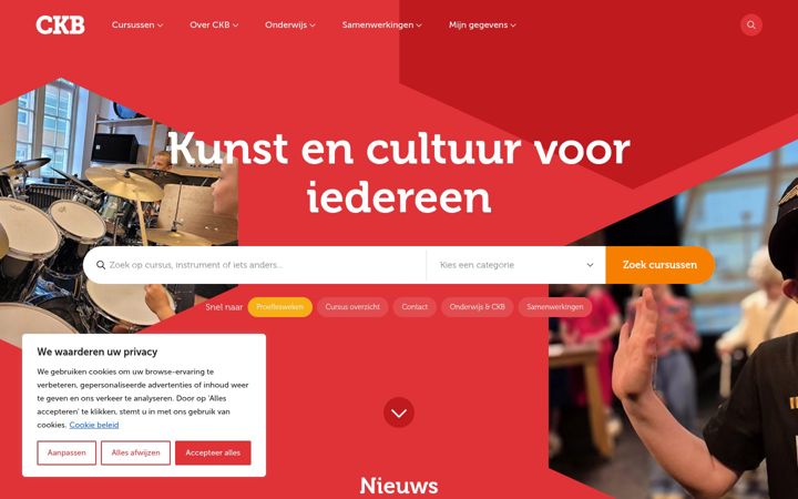 Screenshot of ckboz.nl