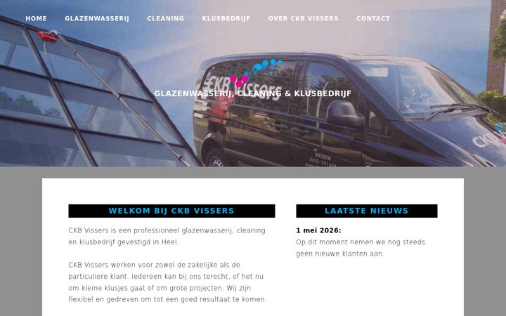 Screenshot of ckbvissers.nl