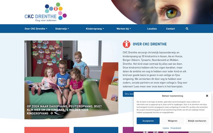 Екранна снимка на ckcdrenthe.nl