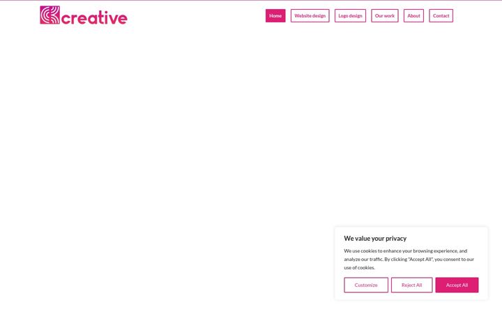 Screenshot of ckcreativedesign.co.uk
