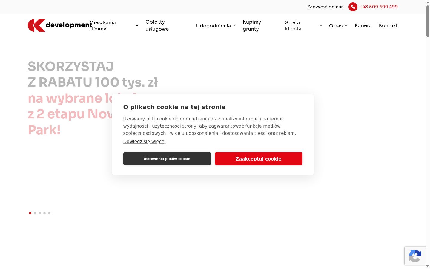 Screenshot tal-banner tal-kunsens muri qabel kwalunkwe interazzjoni