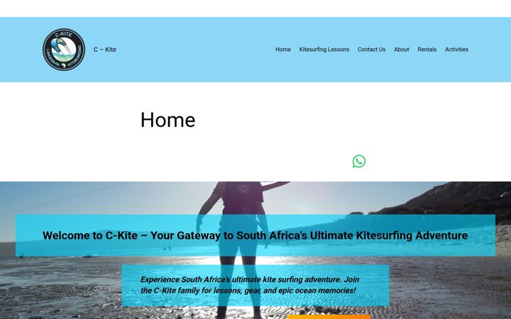 Screenshot of ckite.co.za