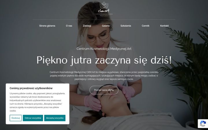 Snímek obrazovky ckmart.pl