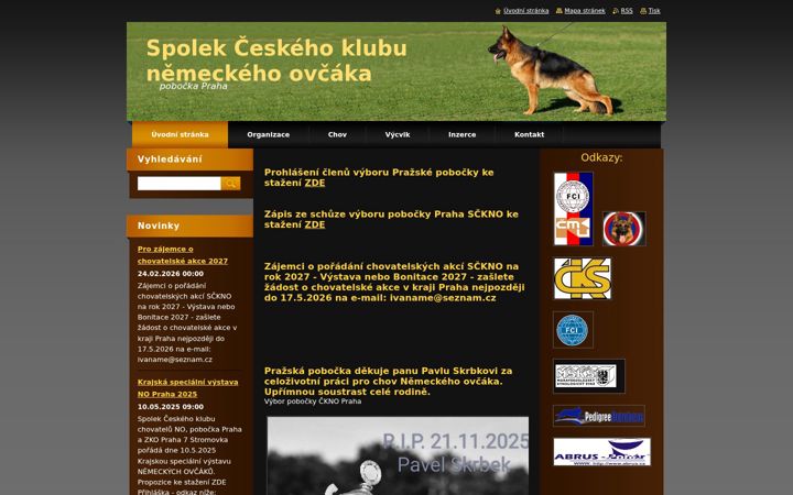 Skjámynd af cknopraha.cz