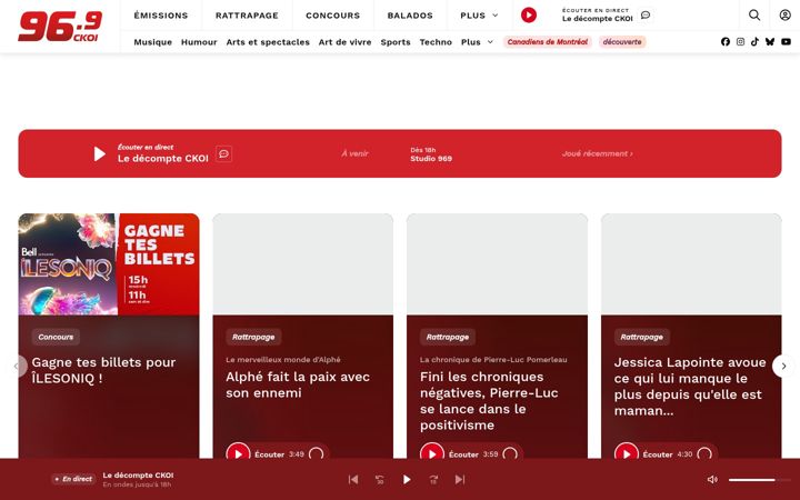 Screenshot of ckoi.com