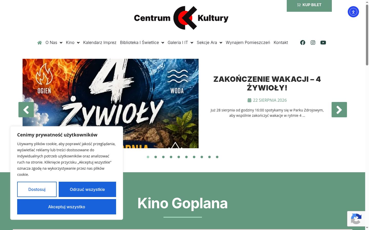 Snímka obrazovky banera súhlasu zobrazeného pred akoukoľvek interakciou