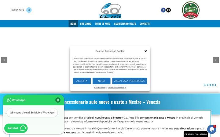 Screenshot ta' cl-auto.it
