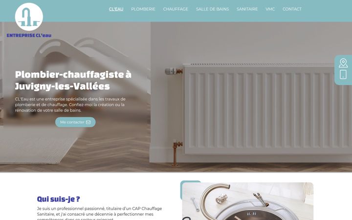 Screenshot of cl-eau.fr