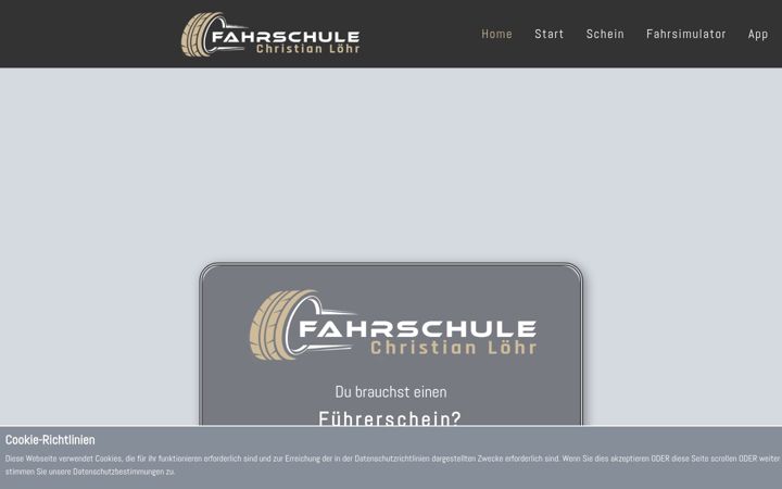 Screenshot του cl-fahrschule.de