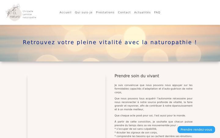 Zrzut ekranu cl-naturo.fr
