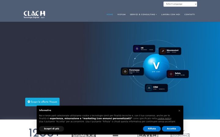 Screenshot of clac.it