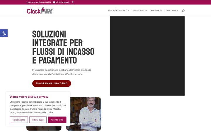 Screenshot di clackpay.net