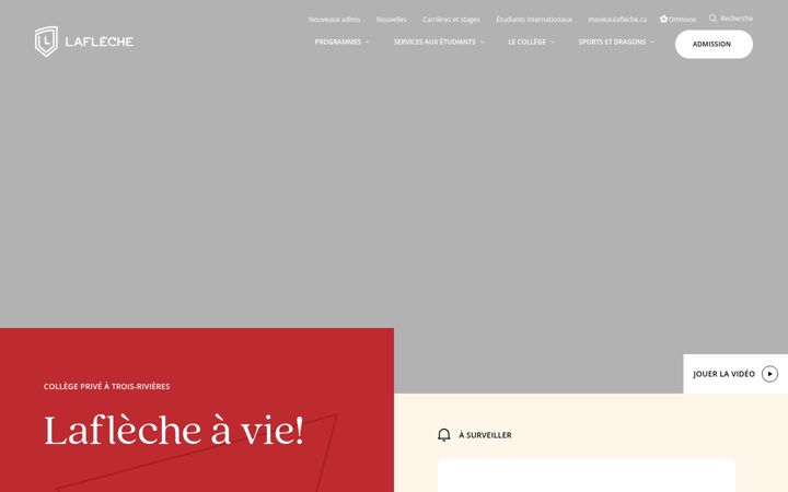 Screenshot of clafleche.com