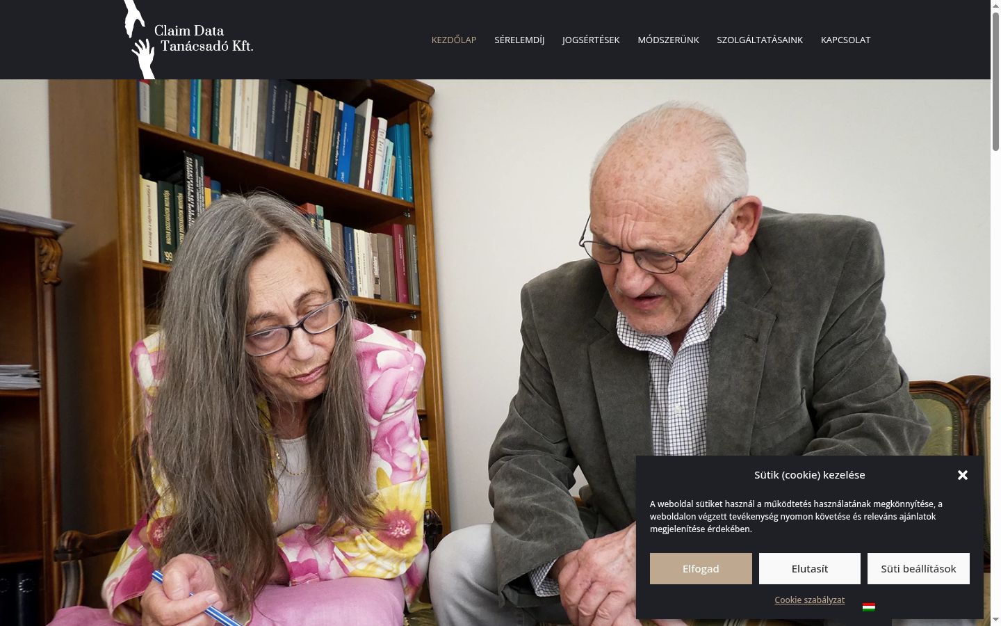 Capture d'écran de la bannière de consentement affichée avant toute interaction