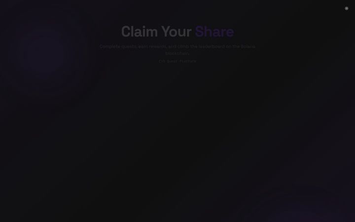 Screenshot of claimyshare.io