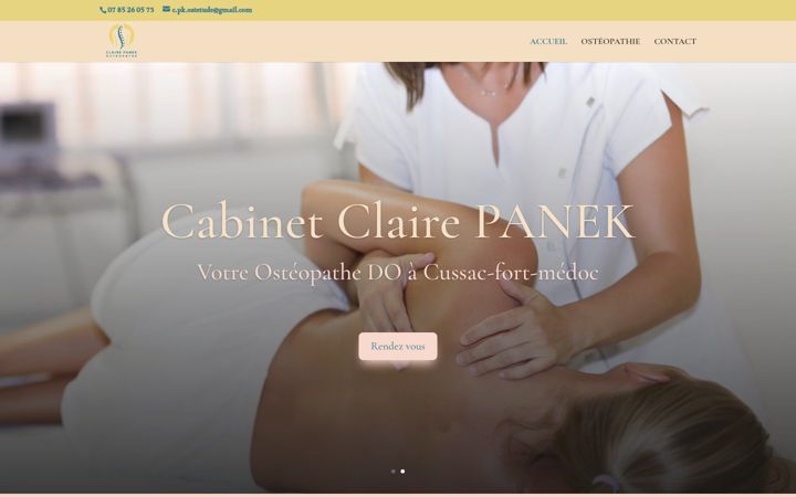 Snímek obrazovky claire-panek-osteopathe-medoc.fr