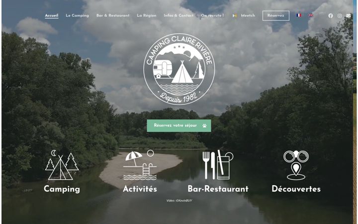Screenshot of claire-riviere.com