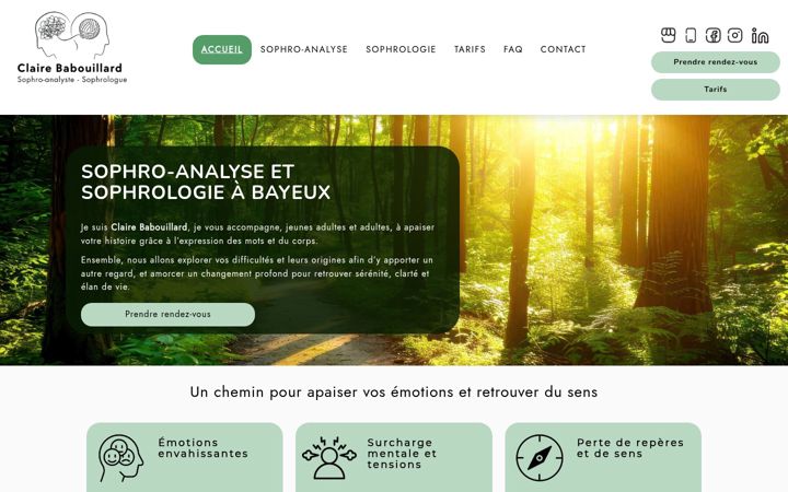 Snímek obrazovky clairebabouillard-sophroanalyste.fr