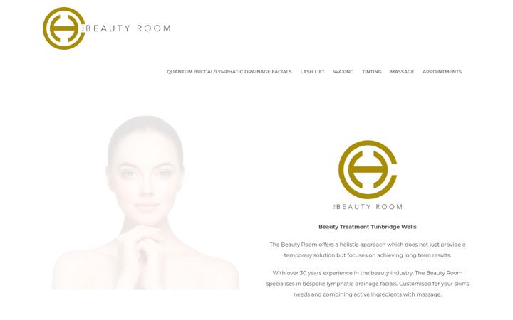 Ekrano kopija clairehellabybeautyroom.uk