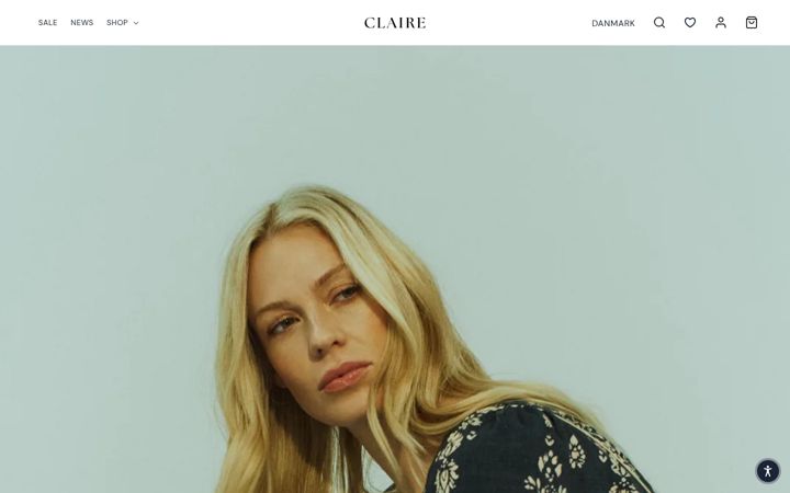 Screenshot of clairewoman.com