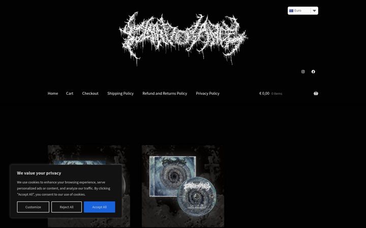 Screenshot of clairvoyancedm.com