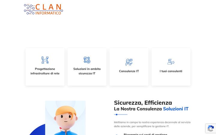 Screenshot of claninformatico.it