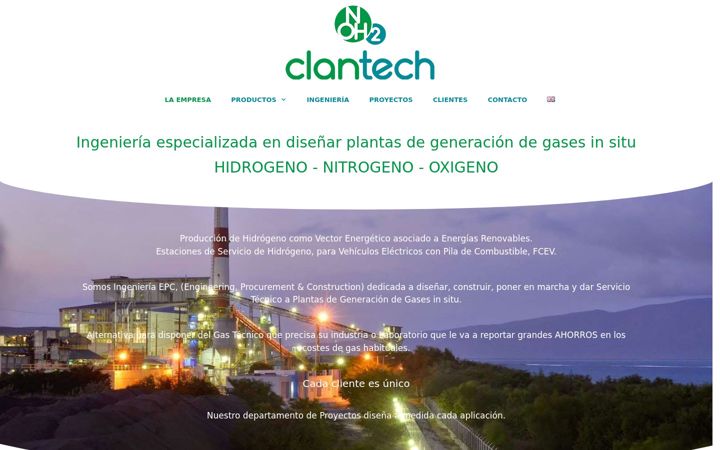 Képernyőkép: clantech.es