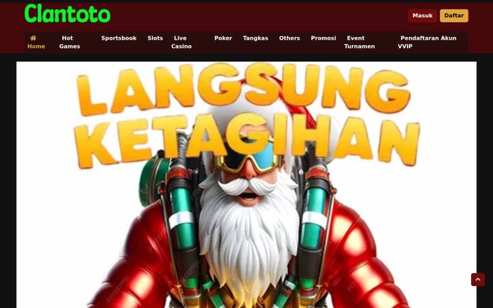 Screenshot di clantoto.net