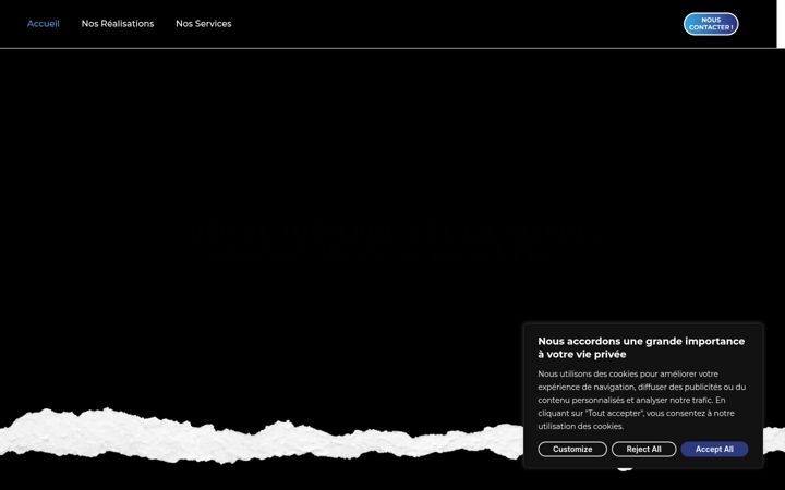 Screenshot of clapagency.fr